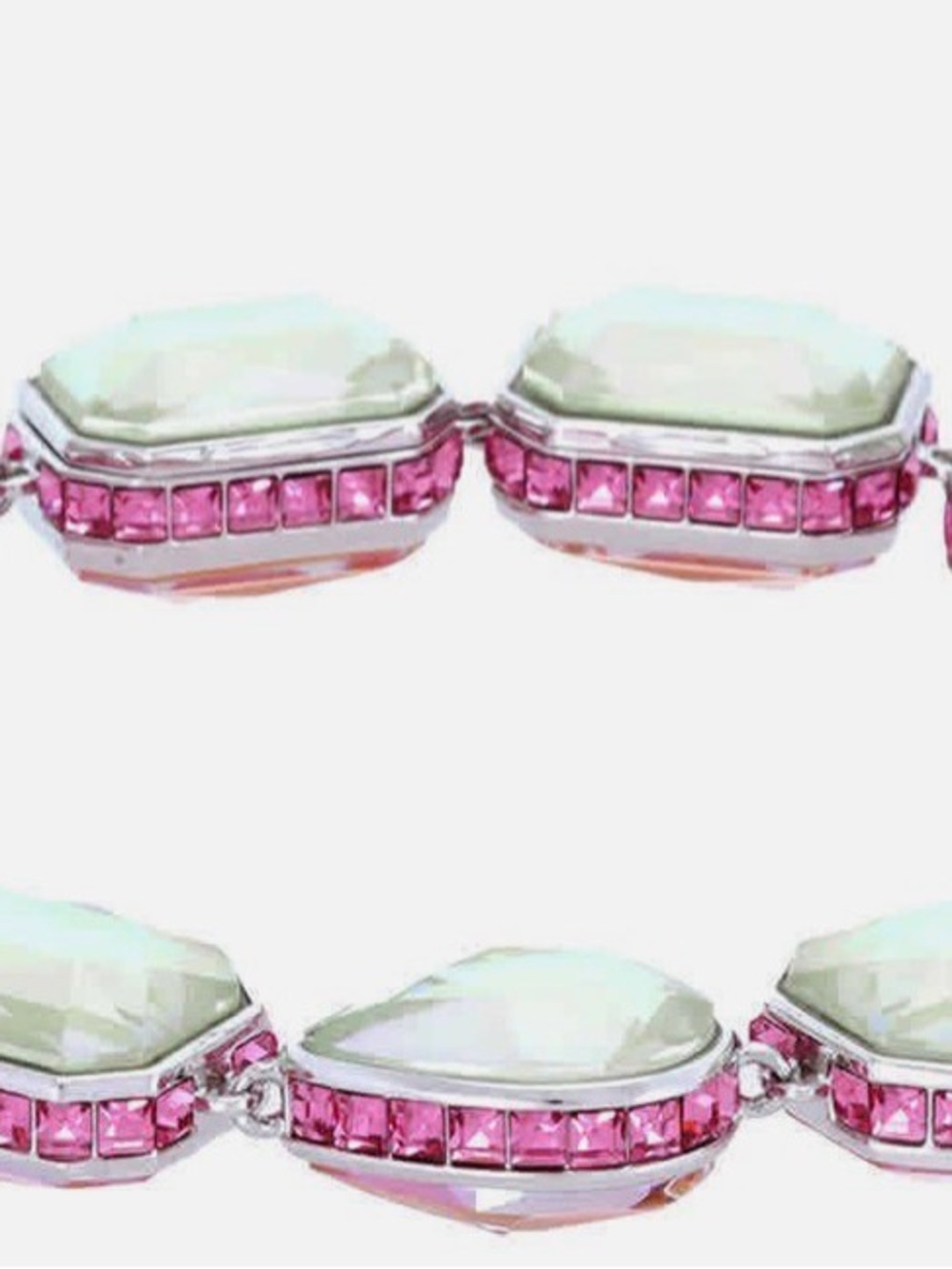 Swarovski Orbita bracelet with Pink Crystal Accents ❗️Lowest price❗️ - Picture 2 of 9